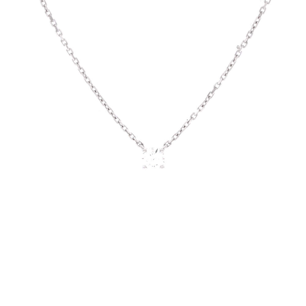 Cartier 0.20CT 1895 Solitaire Necklace